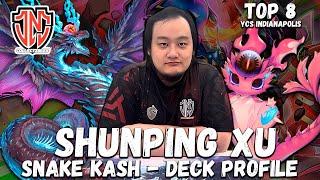 Top 8 YCS Indianapolis Snake Eye Kash Deck Profile Ft. Team JNC Shunping Xu