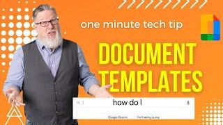 Creating a Google Doc from a Template