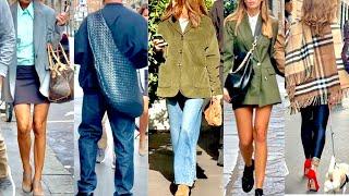 OCTOBER 2024 FALL MILAN STREET FASHION EVERYDAY STYLISH OUTFITS ️AUTUMN WARDROBE #vanityfair