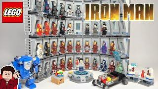 LEGO Iron Man Collection  Hall of Armor  Armory