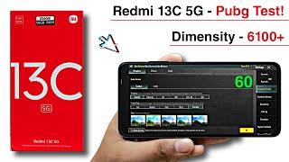 Redmi 13C 5G Pubg Test Pubg Graphics.? Dimensity 6100+