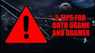 5 Tips To Avoid Being Bashed Or Farmed On Both OGame And OGameX