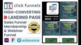 Landing Page Designer - Clickfunnels Expert - Sales funnel Expert