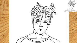 Como desenhar o XXXTENTACION passo a passo