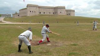 A friendly game of baseball 1861 style
