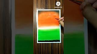 Independence Day Drawing  Step by Step  15th August Indian Flag Drawing