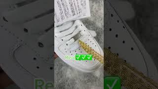 Nike Air Force 1 White Real vs Fake differenceHave you noticed this before?