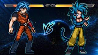 TORIKO JUS VS GOKU SSJ4 BLUE IN JUMP FORCE MUGEN