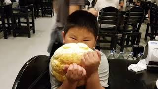 Sonson with his Punimaru Melon Bun