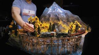 How to Build a Realistic Imaginary Mountain Model Railroad