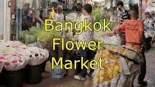 Bangkoks Flower Market 2024