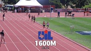 1600m Run - 2017 UIL Texas State Meet 3A Boys