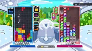 Intense Expert Puyo vs Tetris Matchup - Wumbo vs JP Puyo