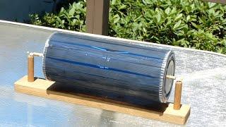 Solar motor--Free energy motor-- not electrical  Homemade Science with Bruce Yeany