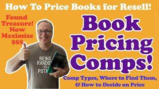 Pricing Comps for Used Book Resell- price comparison How Tos to max your online book sell profit