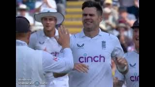 Jimmy Anderson Dismisses Dominant shubman Gill  Highlights  England v India - Day 1