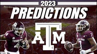 Texas A&M 2023 College Football Predictions - Aggies Full Preview