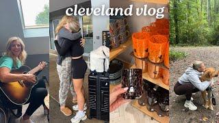 CLEVELAND VLOG visiting my mom healthy recipes shopping around + resetting after the trip