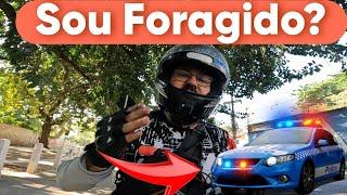 UBER MOTO SOU FORAGIDO DA POLÍCIA OLHA O QUE ACONTECEU NESSE DIA...