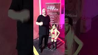 Tiny Texie Worlds Smallest Porn Star with Dj Redness in Tampa #shorts #RednessAdventures