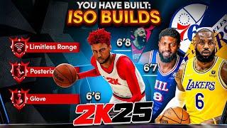 BEST ALL-AROUND ISO BUILDS on NBA2K25 66 67 & 68 FULL BREAKDOWN