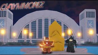 The Flash and Arrow in Hall Of Justice Justice League Assemble The Flash Earth Prime Roblox