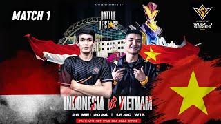 LAGA FUN MATCH ELITE CEES TEAM INDONESIA VS TEAM VIETNAM DI FFWS SEA 2024 SHOWMATCH BATTLE OF STARS