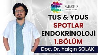 ENDOKRİNOLOJİ 1. BÖLÜM - TUS & YDUS İÇİN SPOTLAR - SMARTUS YAYINLARI TUS VE YDUS HAZIRLIK EĞİTİMLERİ