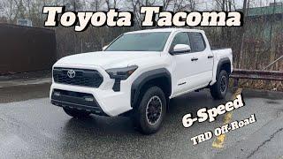 2024 Toyota Tacoma 6-Speed Manual POV Review  Classic Drive Meets Modern Tech.