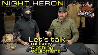 ePIG-Let’s talk Night Heron from Israel - Next level apparel for unconventional warfare