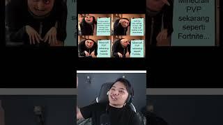 REACT MEME MINECRAFT LUCU INDONESIA #125 #shorts