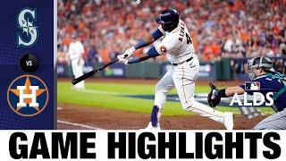 Mariners vs. Astros ALDS Game 1 Highlights 101122  MLB Postseason Highlights