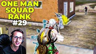 TURNUVA GİBİ OYUN SONU  ONE MAN SQUAD RANK 29. BÖLÜM - PUBG MOBILE