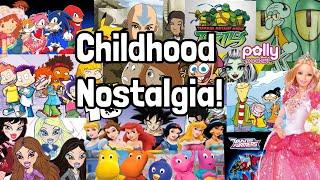 Editing Childhood Nostalgic Cartoons Early 2000s-2010s some 90s