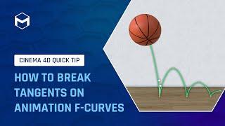 #C4DQuickTip 3 How to break tangents on animation f-curves in Cinema 4D