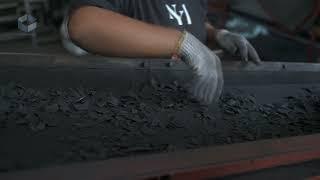 Manufacturing of coconut shell charcoal briquettes At a Glance