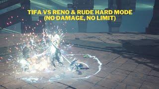 FF7 Rebirth Tifa Vs Reno & Rude Hard Mode No Damage No Limit