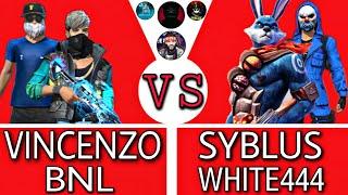 BNL & VINCENZO VS SYBLUS & WHITE444 Clash Squad Custom Match  Lets see whos the winner 