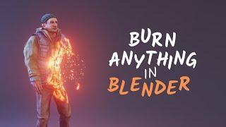 Burn anything in Blender    Realtime Eevee dissolve effect