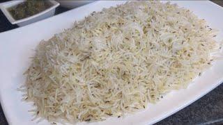 Afghani Chalaw Recipe  Quick & Easy Plain White Rice Recipe