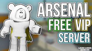 ARSENAL FREE VIP SERVER LINKS + THE HUNT EVENT