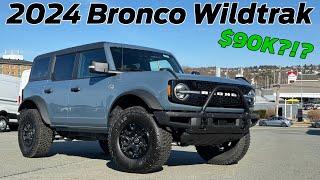 2024 Ford Bronco  Azure Grey Wildtrak Review