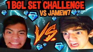 1 BGL SET CHALLENGE VS JAMEW7 - Growtopia