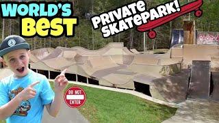 Riding The Worlds BEST Backyard Skatepark