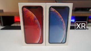iPhone XR - Unboxing Setup and Display Comparison