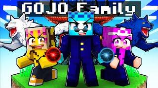 Having a JUJUTSU KAISEN ANIME FAMILY in Minecraft