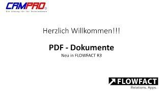 FLOWFACT PDF Dokumente