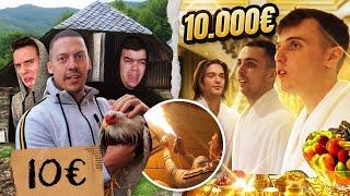 10.000€ vs 10€ HOTEL *napravili požar* VLOGMAS #3