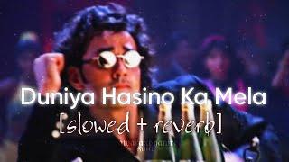 duniya haseeno ka mela slowed + reverb udit narayan viju shah  gupt