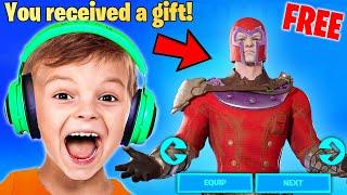 Gifting Him *NEW* MAGNETO Skin For FREE